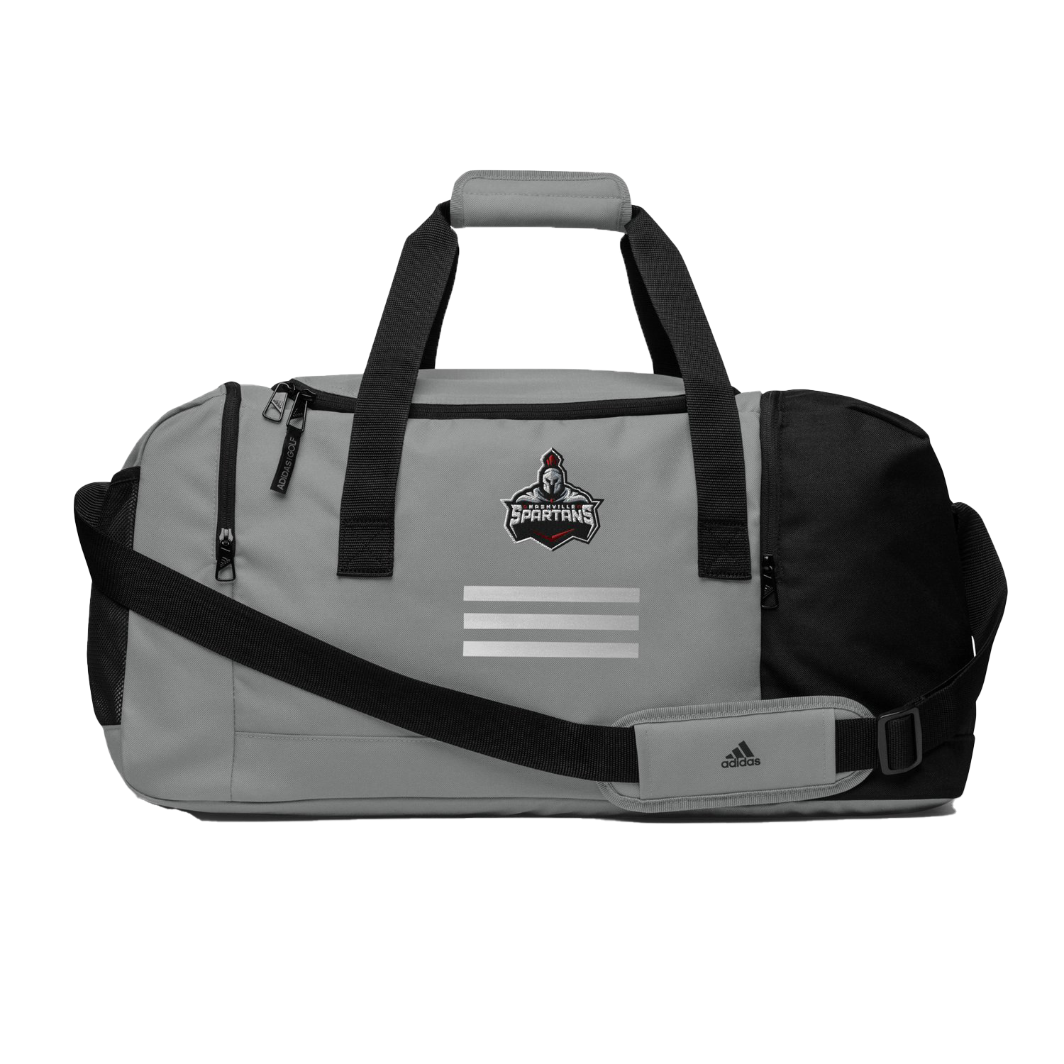 Adidas duffle bag grey cheap